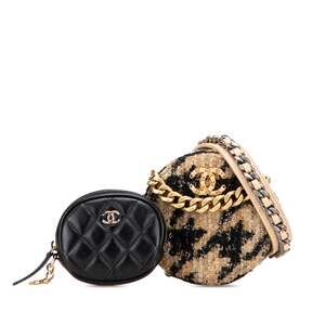 Chanel 19 Round Clutch With Chain And #245249C22B